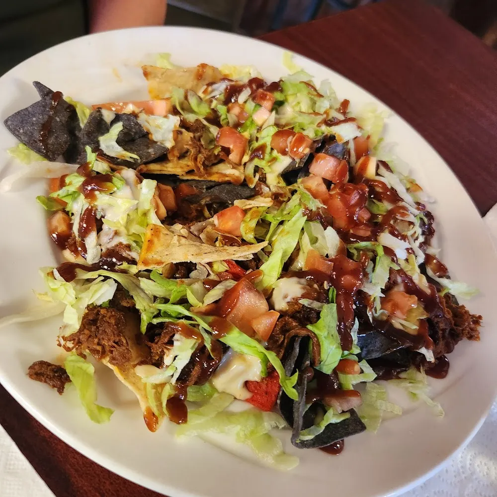 Loaded BBQ Nachos